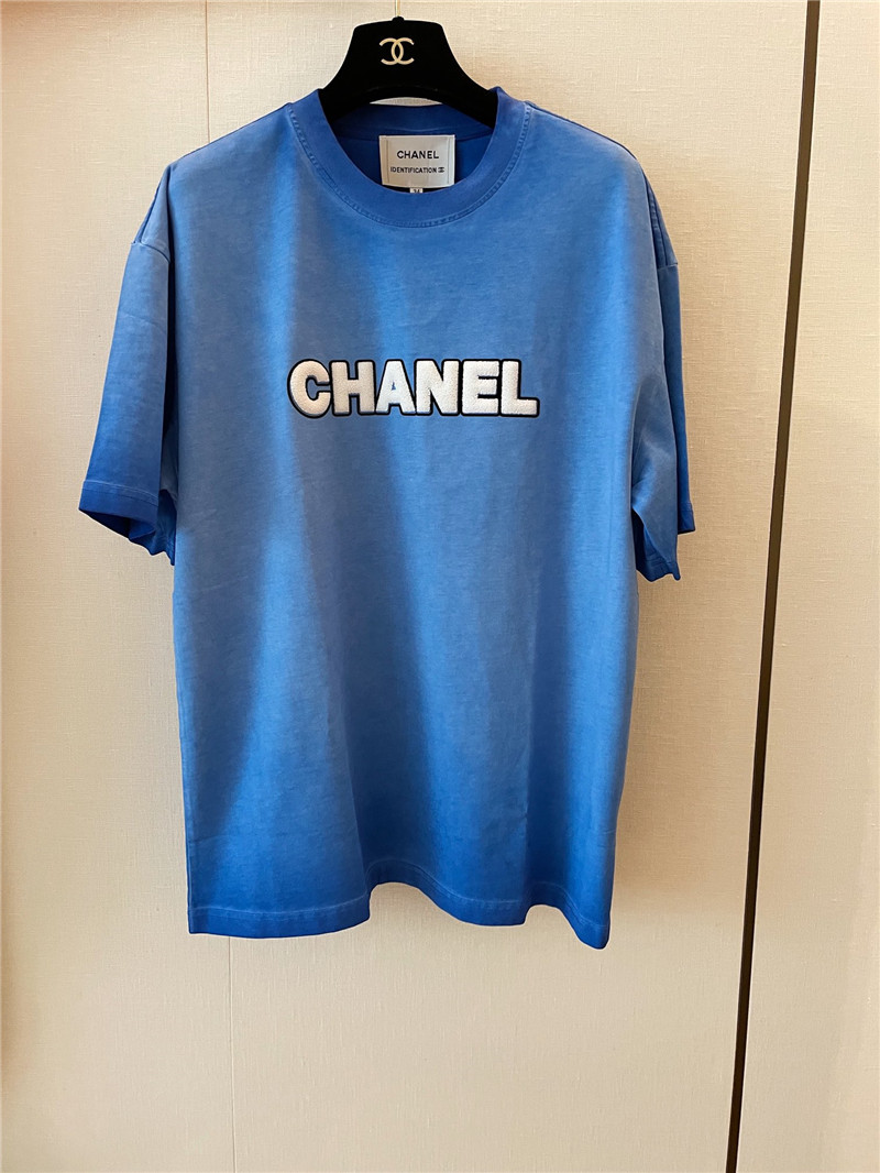 Ch**el foam fried short-sleeved replica clothes