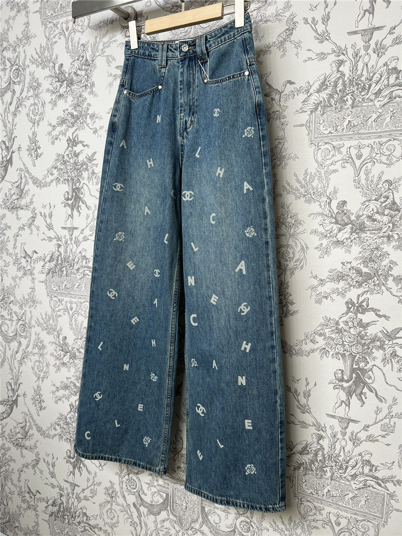 Ch**el new straight jeans replica d&g clothing