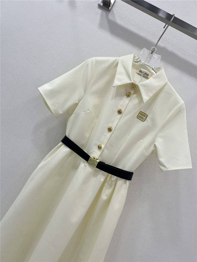 M1um1u new lapel dress replica clothing sites