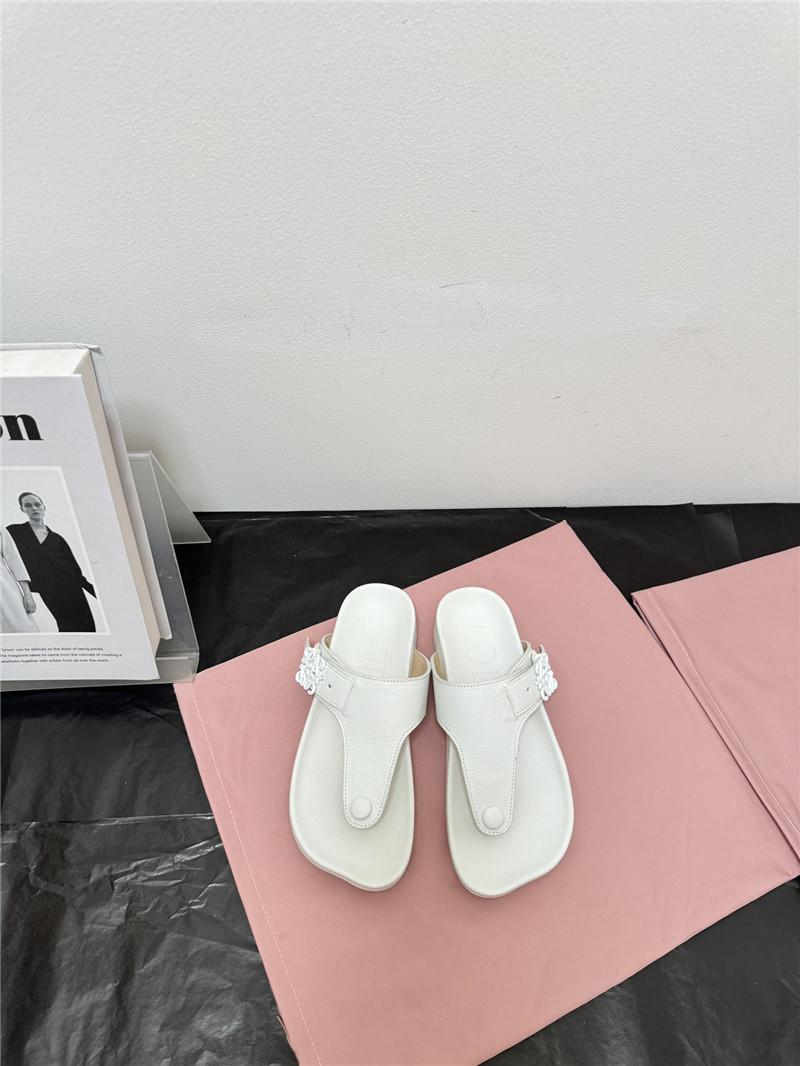L0ew* new leather slippers for couples