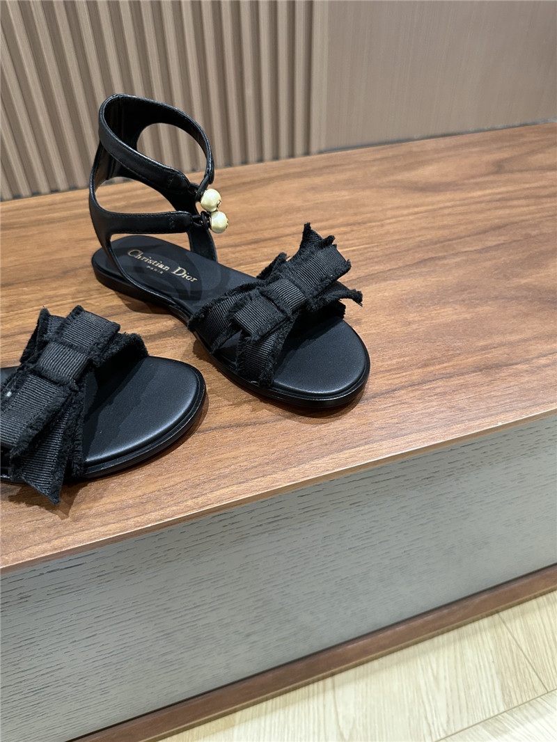 D10r new embroidered sandals replica shoes