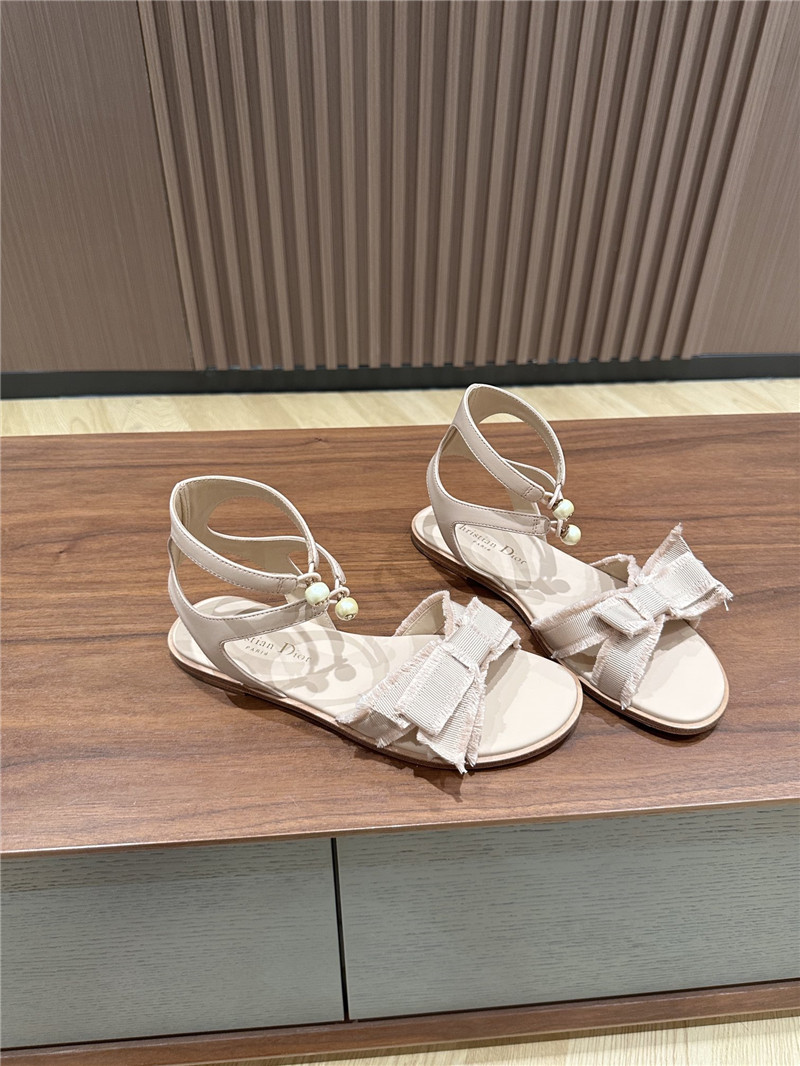 D10r new embroidered sandals replica shoes