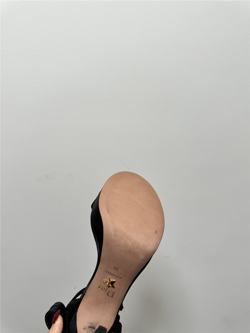d10r bow platform high heels Marg*e1a replica shoes