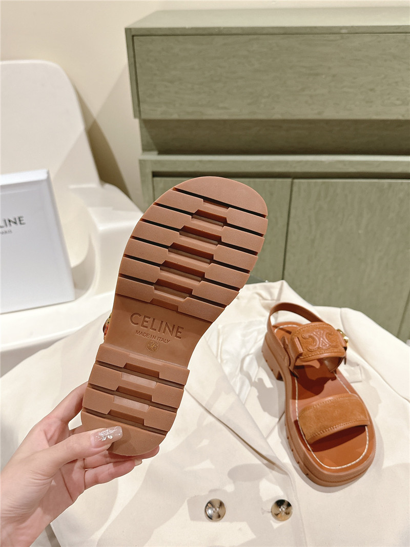 Ce1i*e flat micro label sandals best replica shoes website