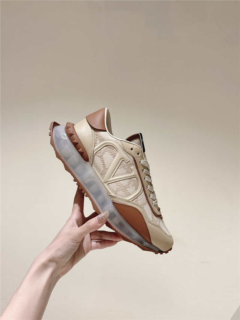 Va1e*ntin0 women’s brown sneakers