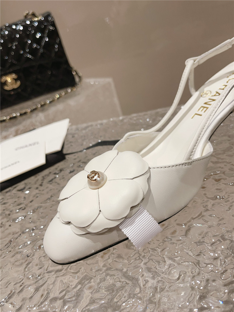 ch**el small square toe high heels Marg*e1a replica shoes
