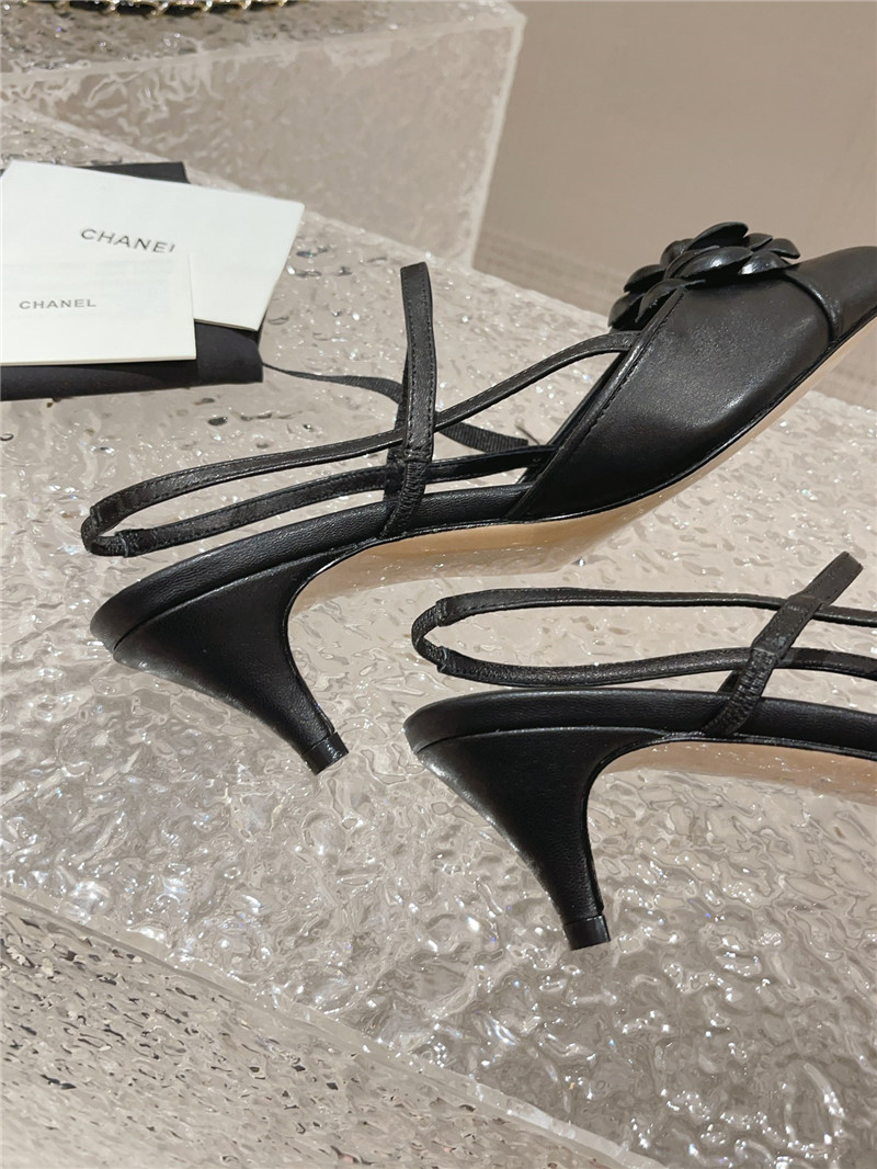 ch**el small square toe high heels Marg*e1a replica shoes