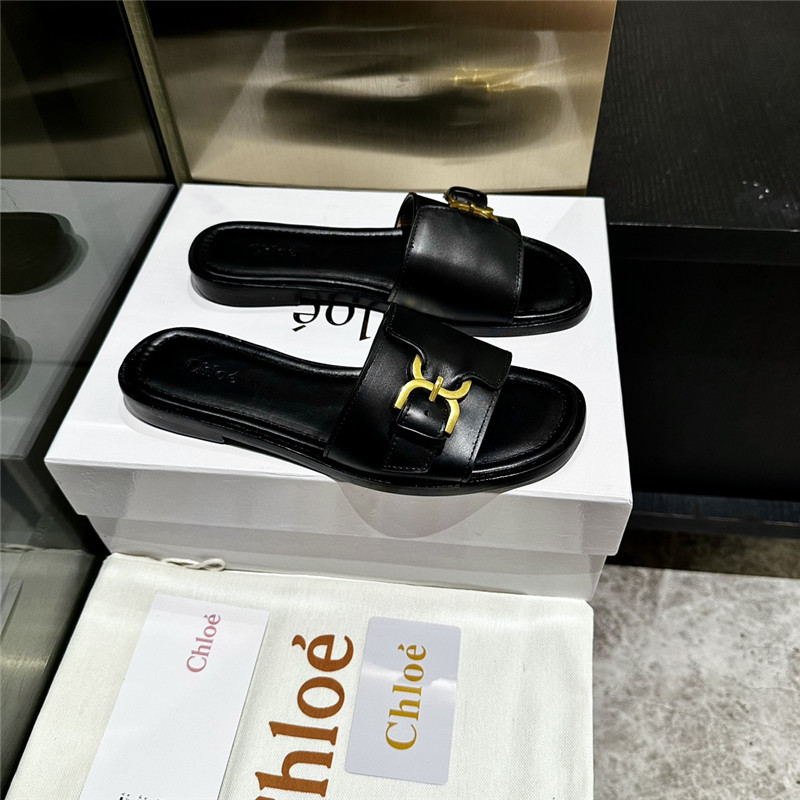 chloé leather slippers ma1s0n Marg*e1a replica shoes