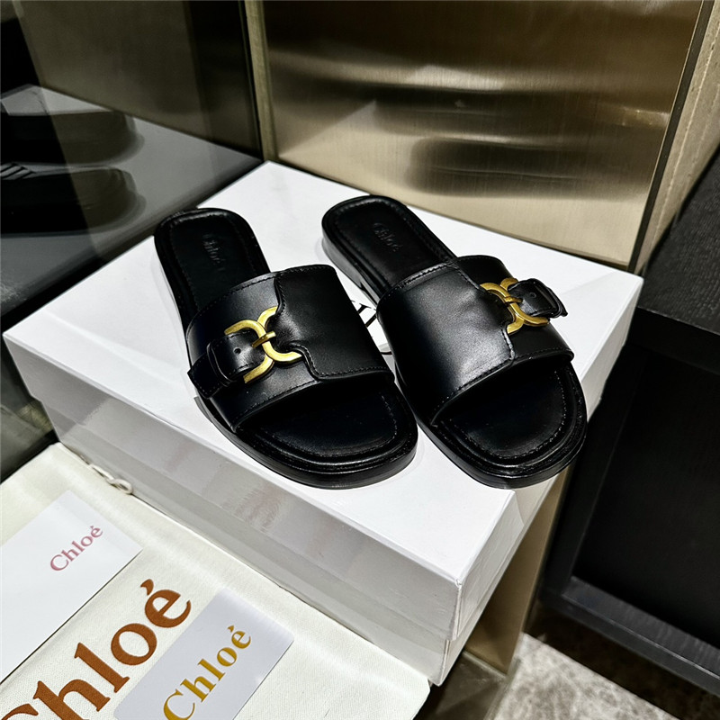 chloé leather slippers ma1s0n Marg*e1a replica shoes