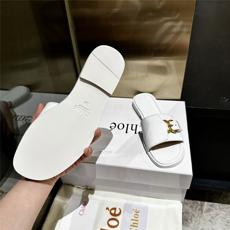 chloé leather slippers ma1s0n Marg*e1a replica shoes