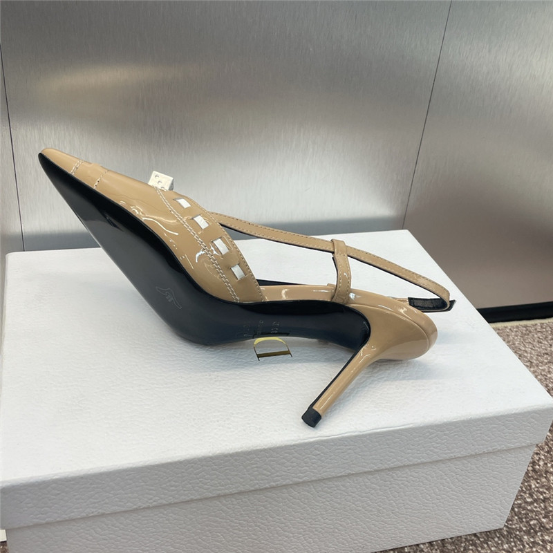 D10r color block mules women’s shoes replica designer shoes