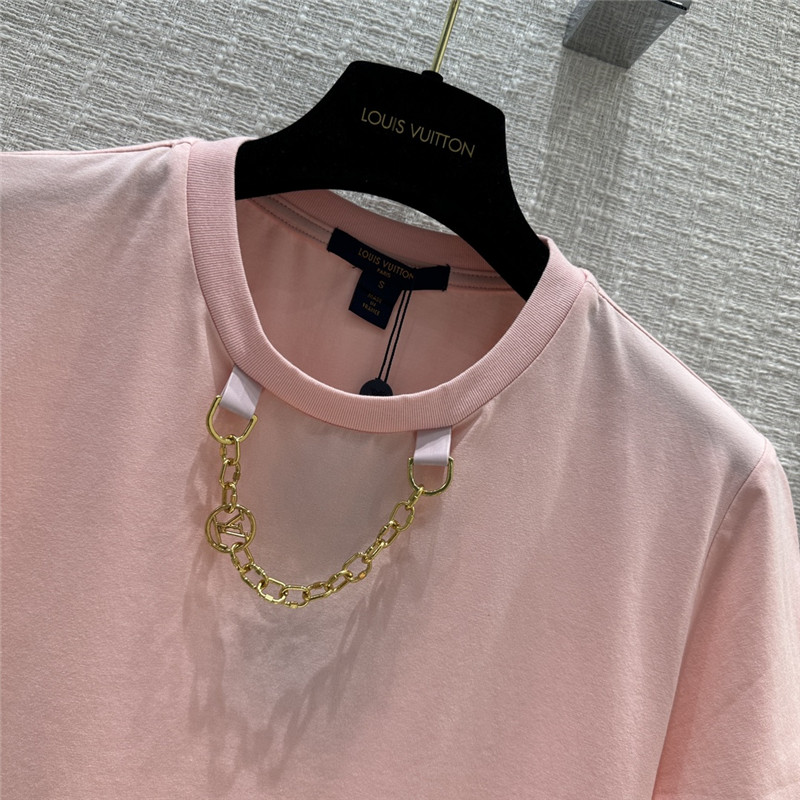 l0vis Vvtt0n lv girly pink t-shirt replica clothing sites