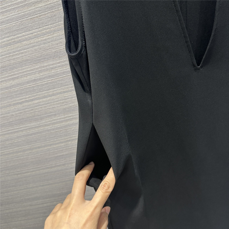 The R0w deep v large cardigan vest dress replicas clothes
