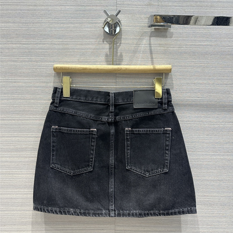 acne studios washed denim skirt replica clothing sites