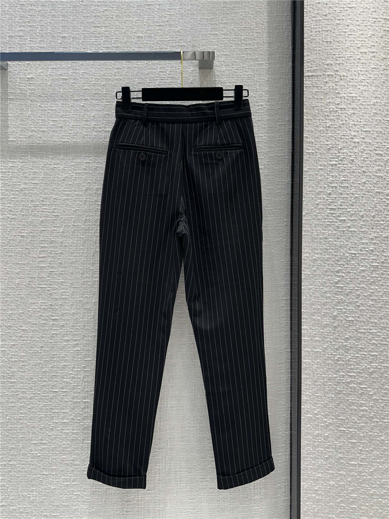l0vis Vvtt0n lv pinstripe radish pants replicas clothes