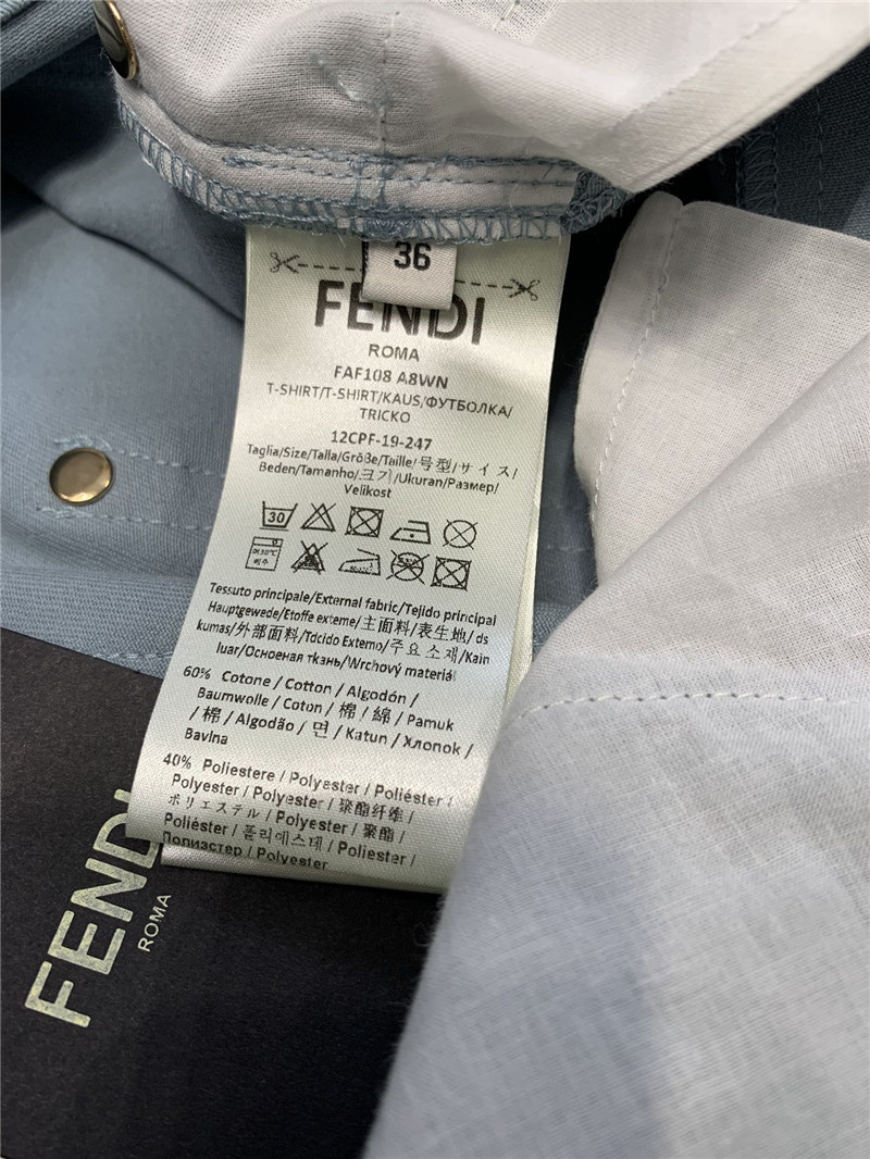 F**di denim shorts replica designer clothing websites