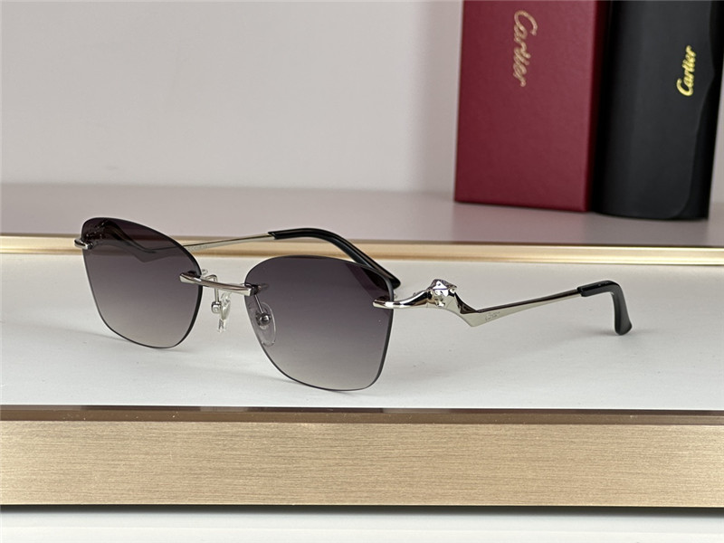Ca*t1er classic leopard head series sunglasses