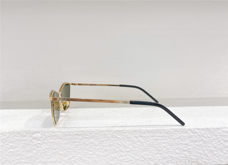 Y51 thin-rim alloy small glasses
