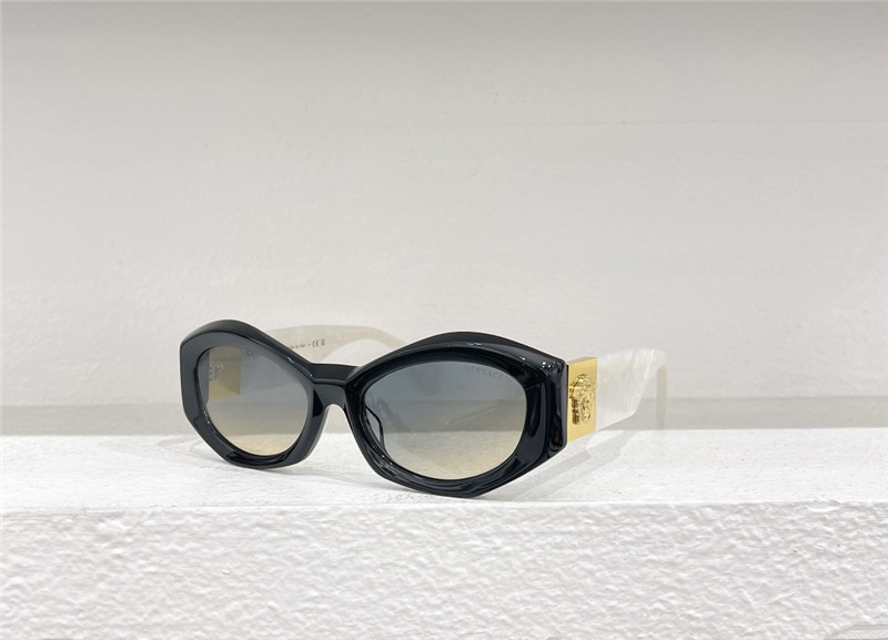 Versace new Medusa Plaque irregular sunglasses