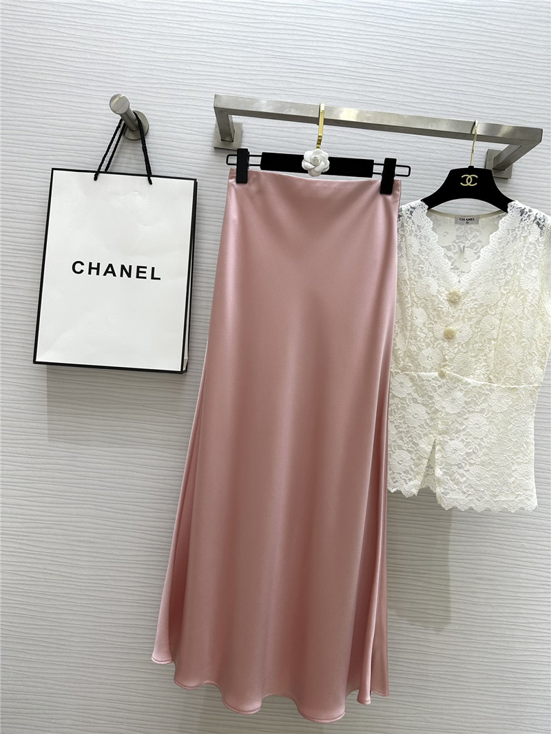 Y51 acetate long skirtcheap replica designer clothes