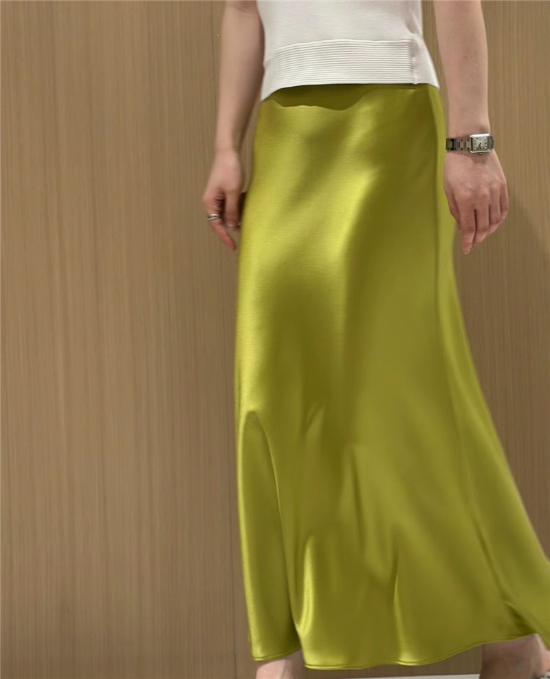 Y51 acetate long skirtcheap replica designer clothes