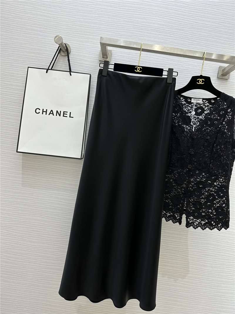 Y51 acetate long skirtcheap replica designer clothes