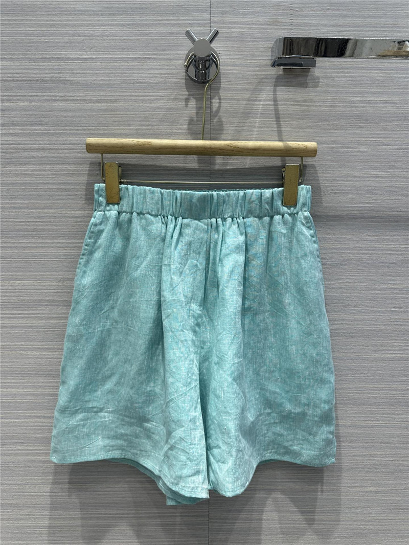 The R0w cotton and linen shorts replica clothing sites