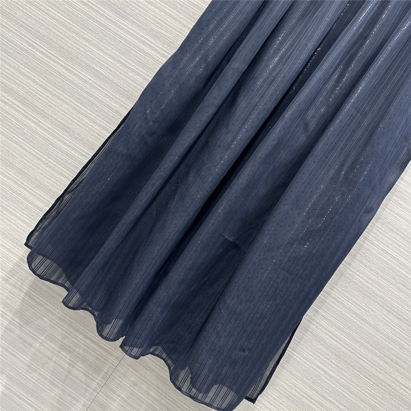 BC silver stripe long skirt replica d&g clothing