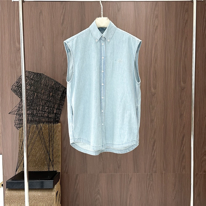 Pra*a sleeveless vest shirt replica d&g clothing