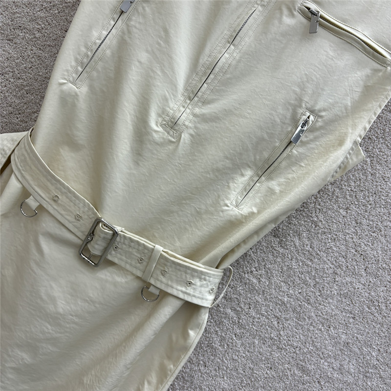 Bv*b*rry stand collar work style sleeveless dress replica clothes