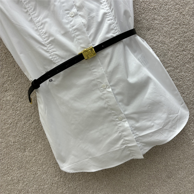 D10r sleeveless letter embroidered shirt replica d&g clothing