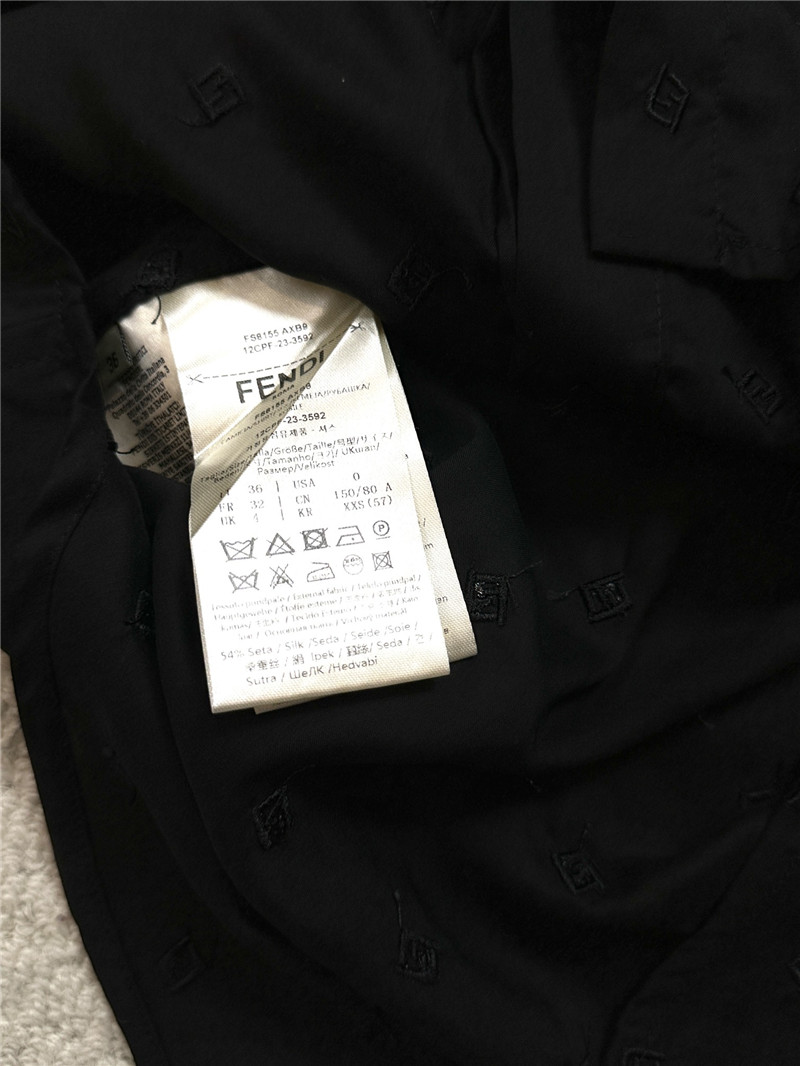 F**di new lapel shirt replicas clothes
