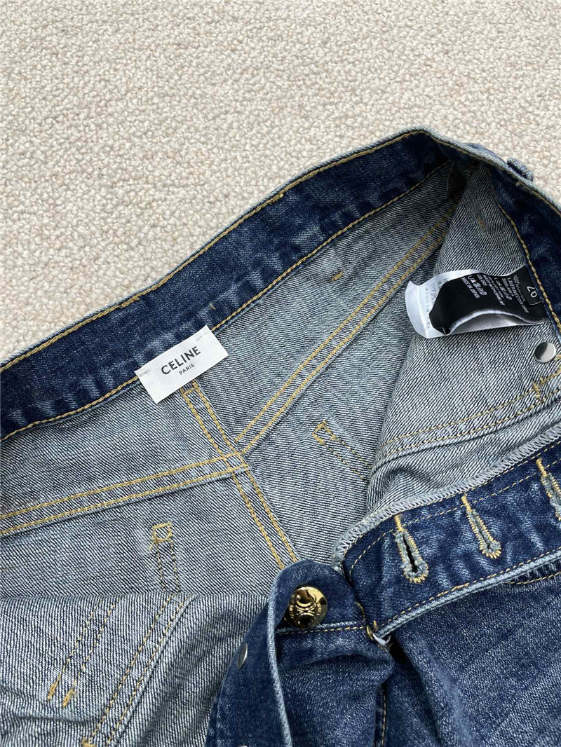 Ce1i*e buttoned slim denim shorts replica d&g clothing