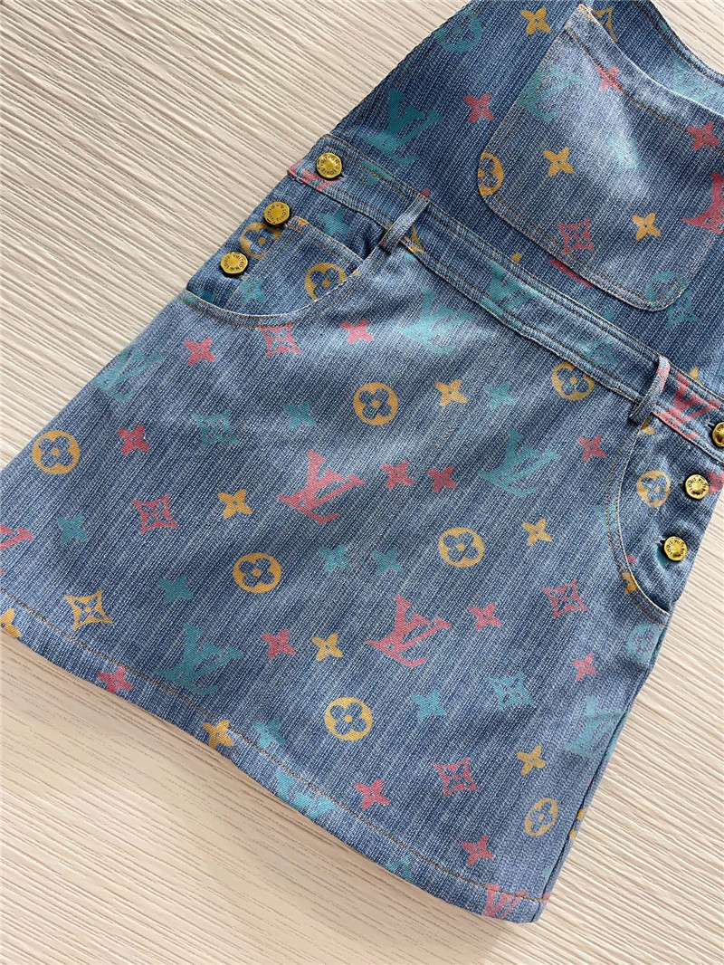 l0vis Vvtt0n lv mini suspender skirt replicas clothes