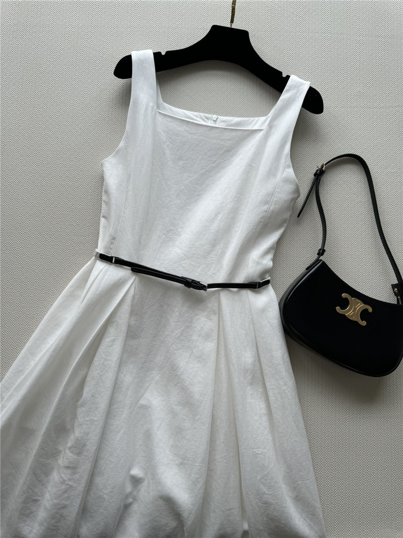 Vanitoo new ramie white long skirt replica clothing sites