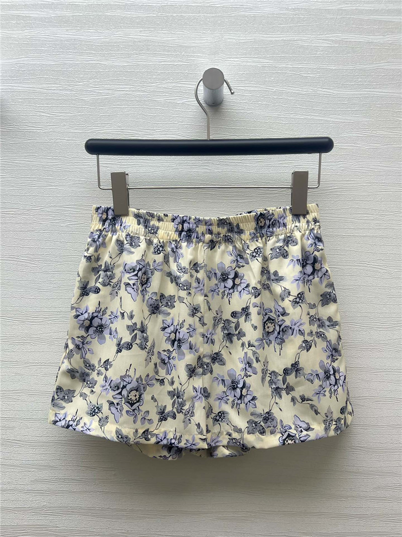 Pra*a resort style floral shorts replica d&g clothing