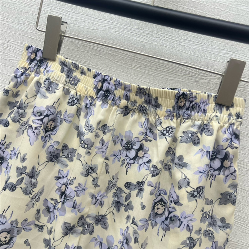 Pra*a resort style floral shorts replica d&g clothing