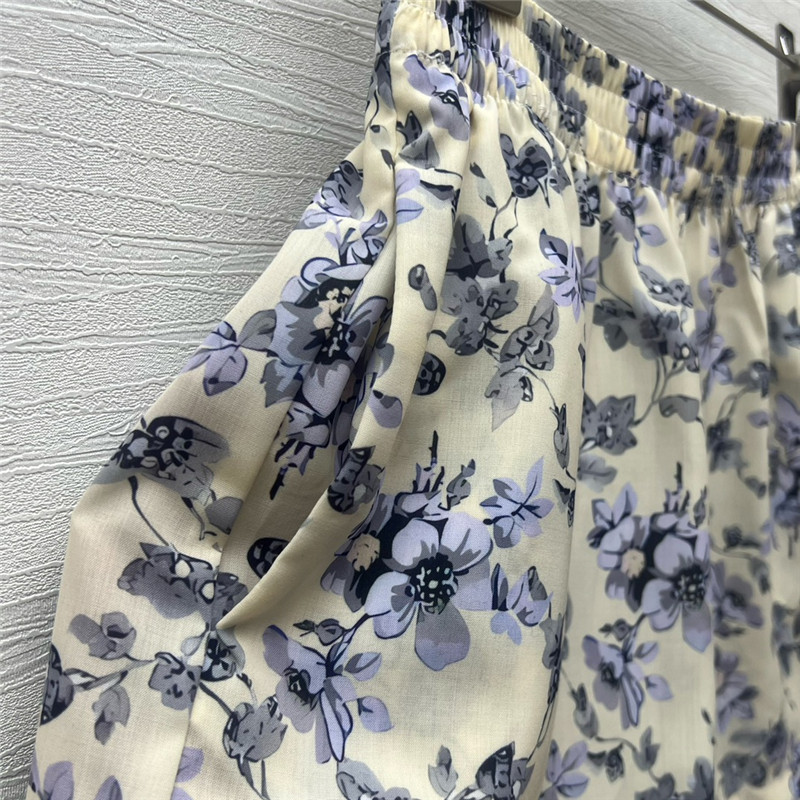 Pra*a resort style floral shorts replica d&g clothing