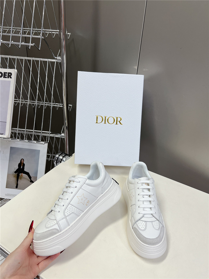 D10r cd star platform sneakers in gray