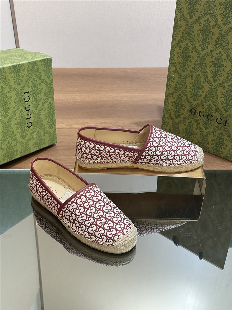 Gvc*1 straw hemp fisherman slippers replica shoes
