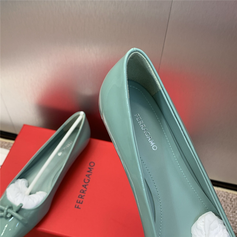 Salvatore Ferragamo bow pumps for women replica shoes