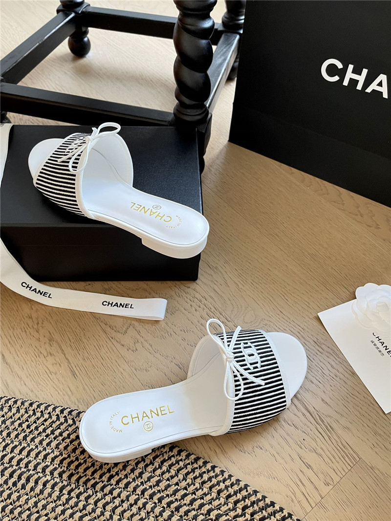 Ch**el bow slippers best shoes replica website