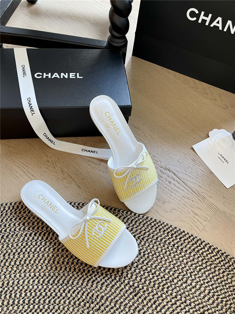 Ch**el bow slippers best shoes replica website
