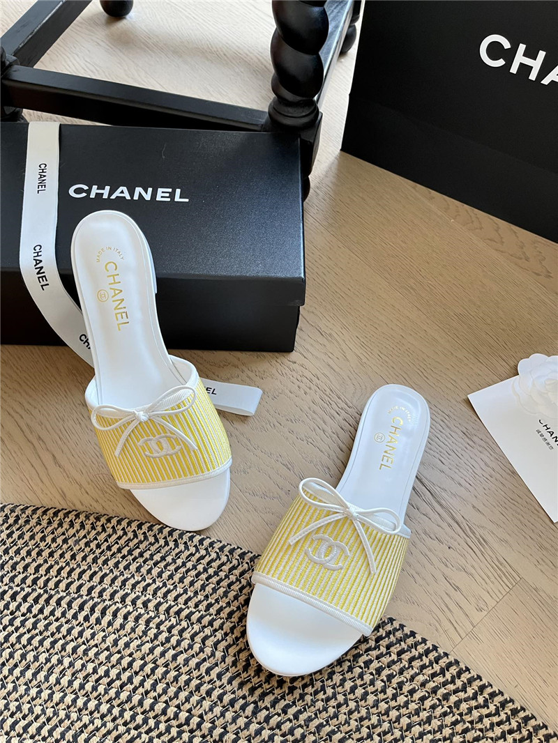 Ch**el bow slippers best shoes replica website