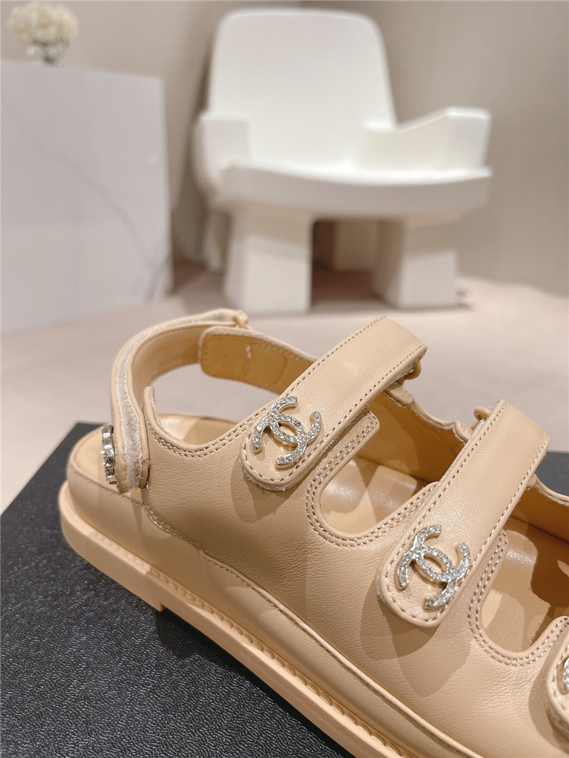Ch**el beach shoes replica designer shoes