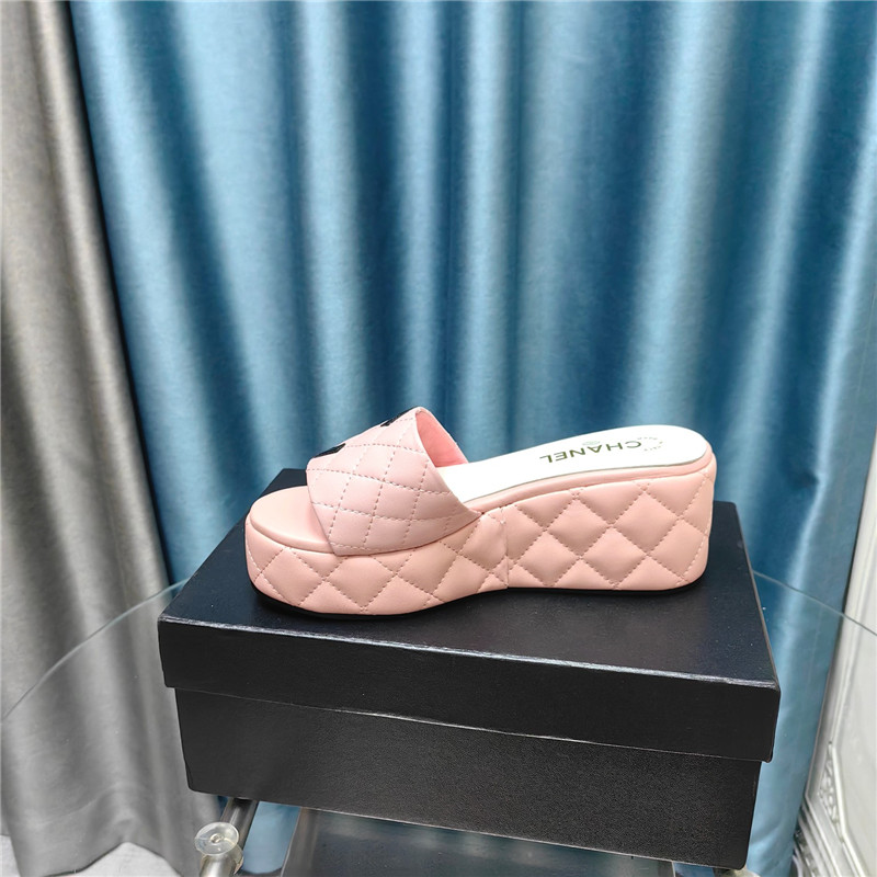 Ch**el large pair of c slippers replica shoes