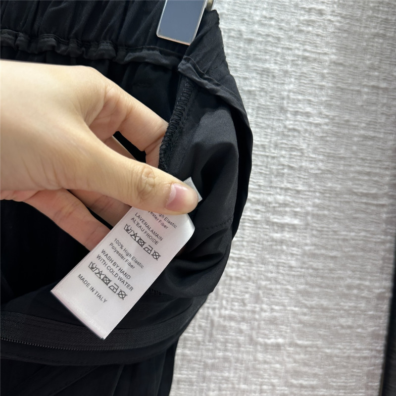 Pra*a washed wrinkled casual pants replica clothing sites