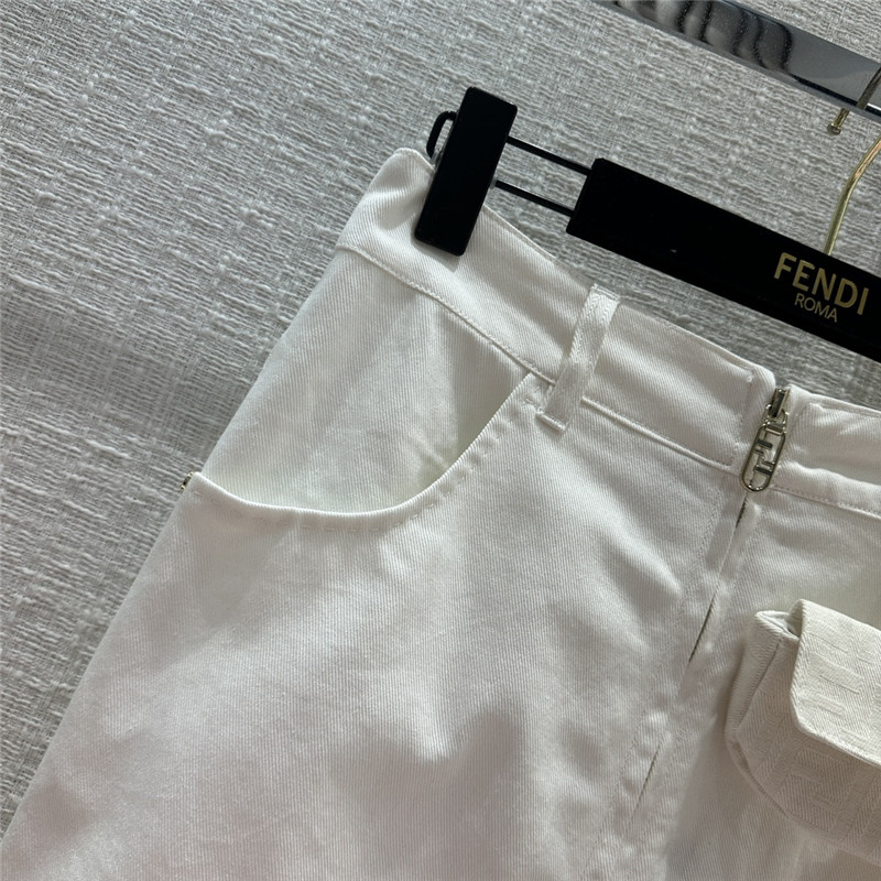 F**di small bag denim long skirt replicas clothes