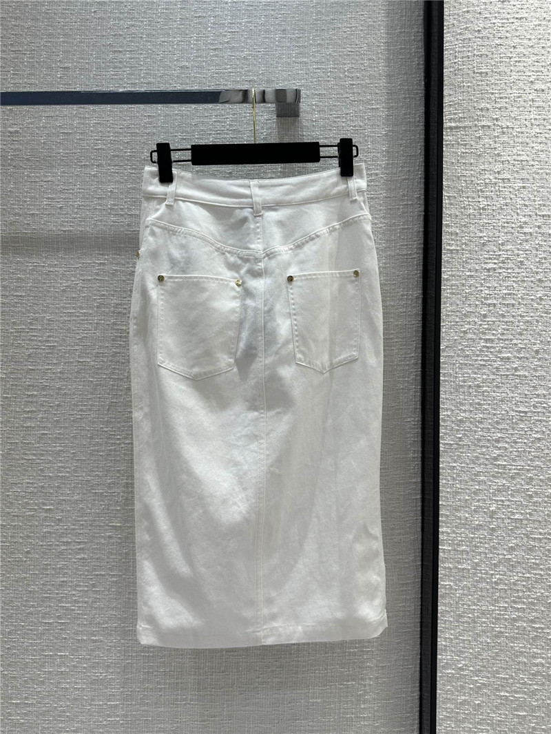 F**di small bag denim long skirt replicas clothes