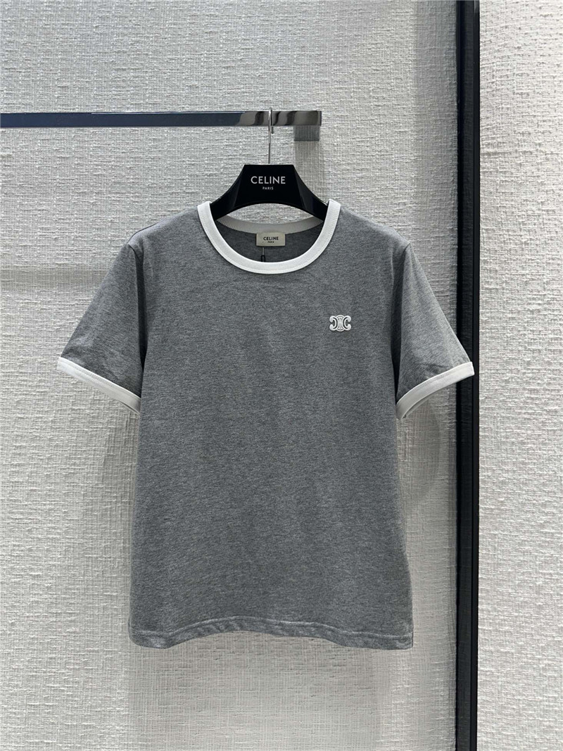 Ce1i*e white logo gray t-shirt